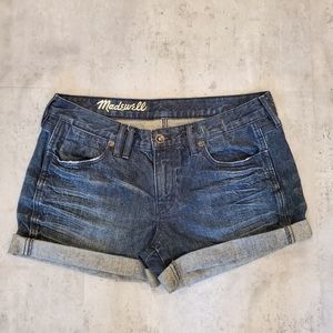 Madewell Cuffed Jean Shorts Women's Size 27